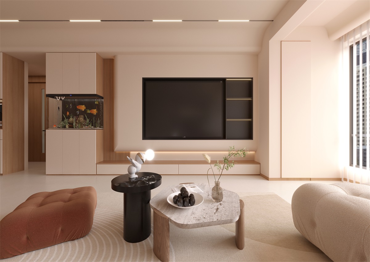 中海九樾143㎡ | 原木奶油風(fēng)的家，越看越愛！