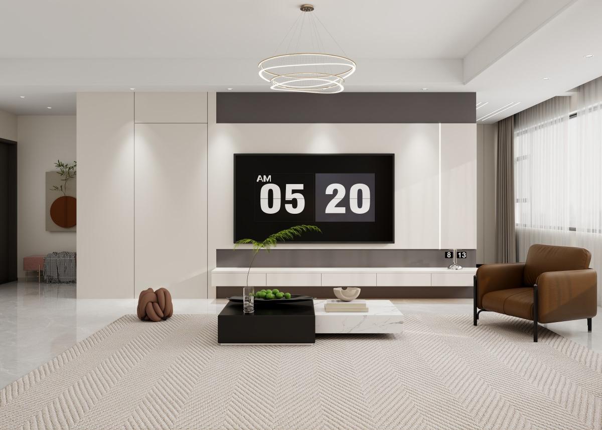 玉庭華府 | 135㎡現(xiàn)代簡(jiǎn)約風(fēng)，給生活做減法，舒適加倍！