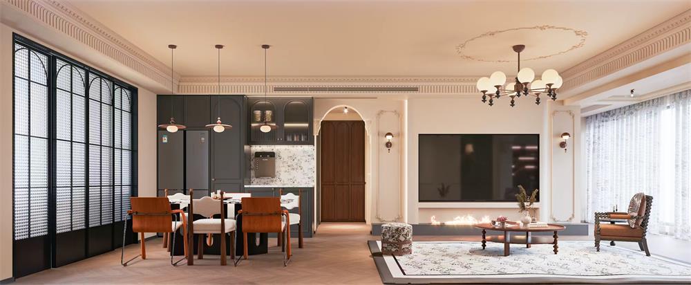 中梁印168㎡ | 絕美法式復古風！二人一貓裝滿日常的松弛與浪漫~