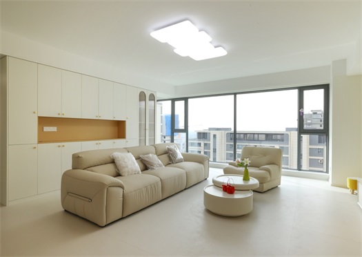 實(shí)景 | 萬錦公館143㎡奶油風(fēng)，藏進(jìn)角落里的寫意自然，讓焦慮瞬間清零！