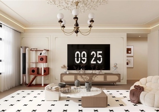 盛世西城130㎡ | 住進(jìn)這個(gè)中古奶油風(fēng)的家，推門那一刻幸福感爆棚！